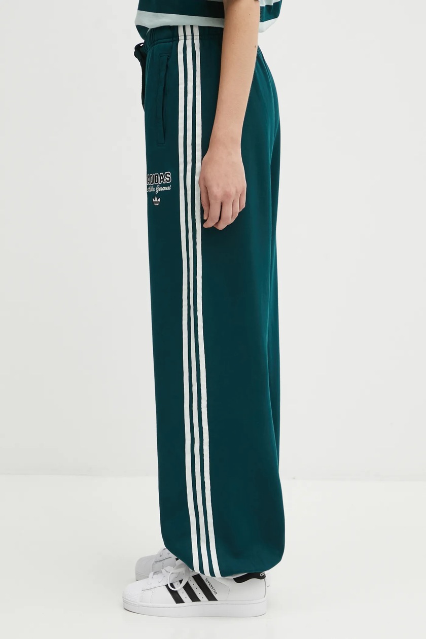 adidas Originals joggers Ess Lin Pant green color smooth JX3141 at
