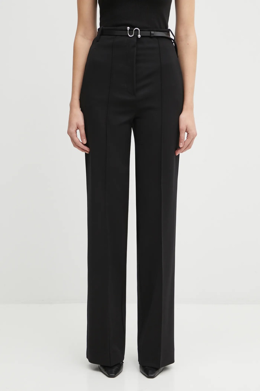 Carhartt WIP cotton trousers Cara black color at PRM US