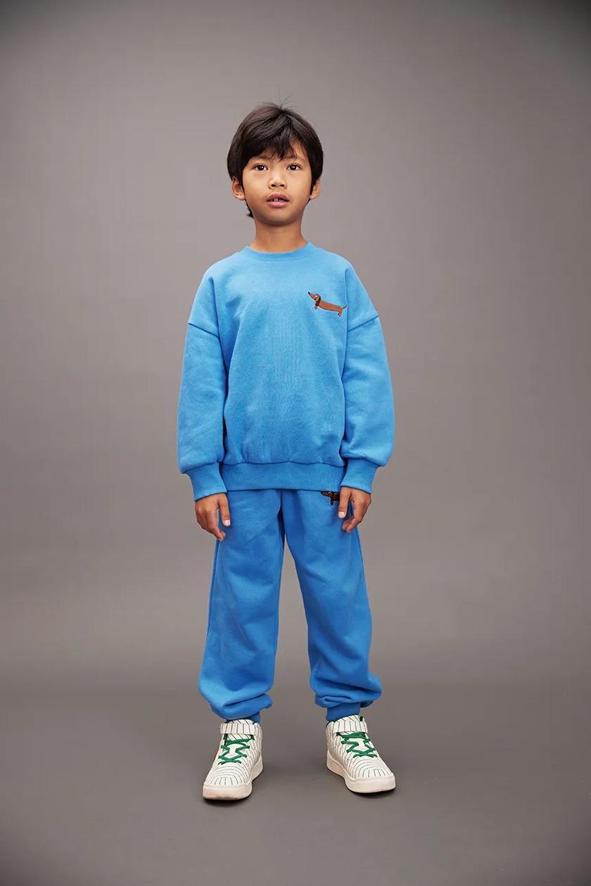 Mini Rodini pantaloni tuta in cotone bambino/a Dog