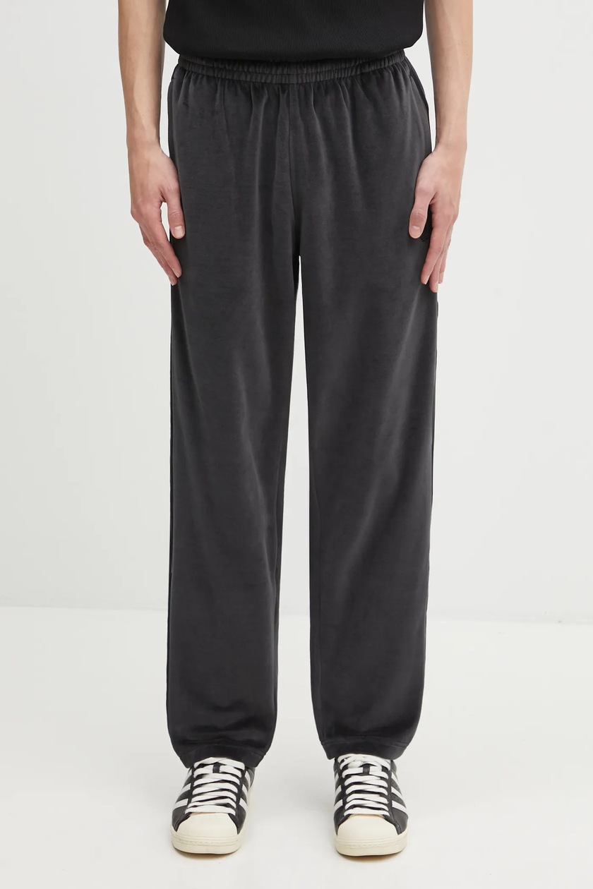 adidas Originals joggers Premium Track Pant black color smooth