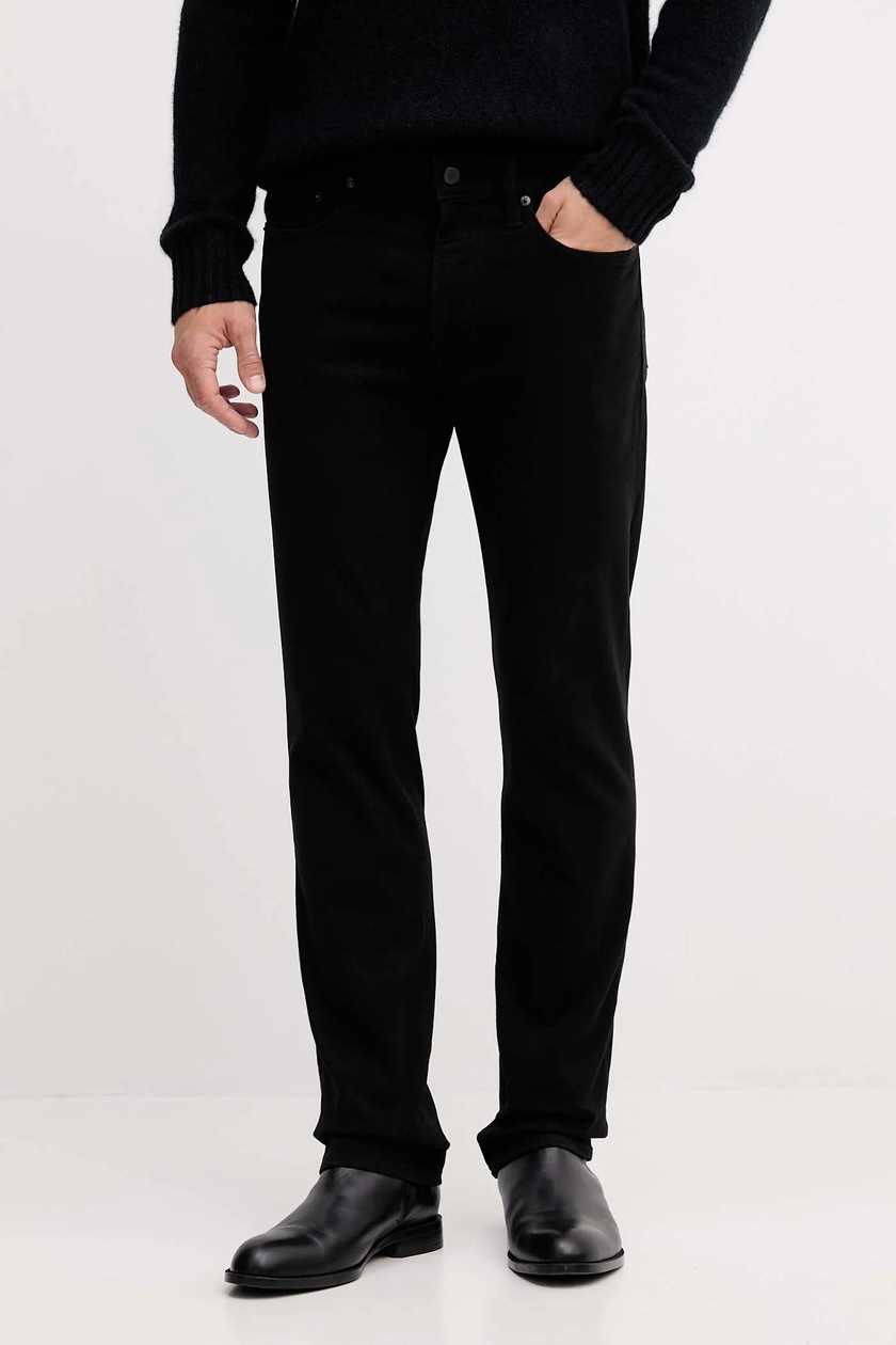 BOSS jeansy P-Delaware męskie kolor czarny 50546919 | Answear.com