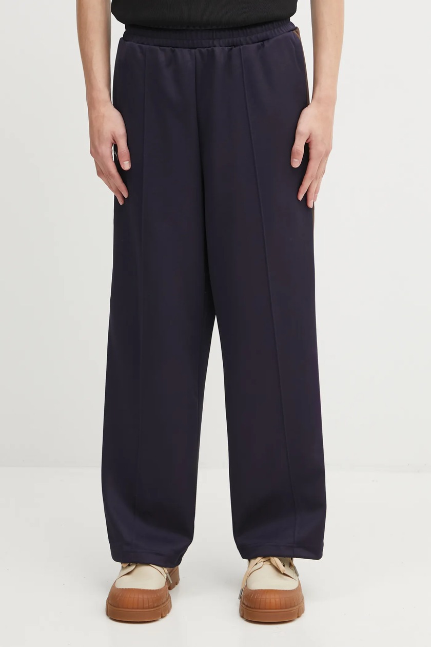 Puma joggers PUMA x JJJJOUND navy blue color smooth 635539 at PRM US