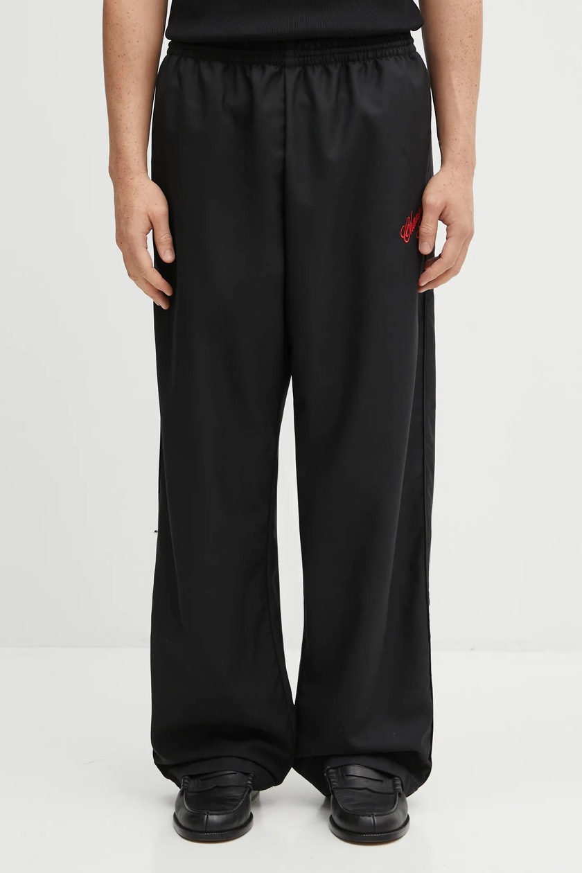 Maharishi trousers Original Dragon Snopants men's black color 5063