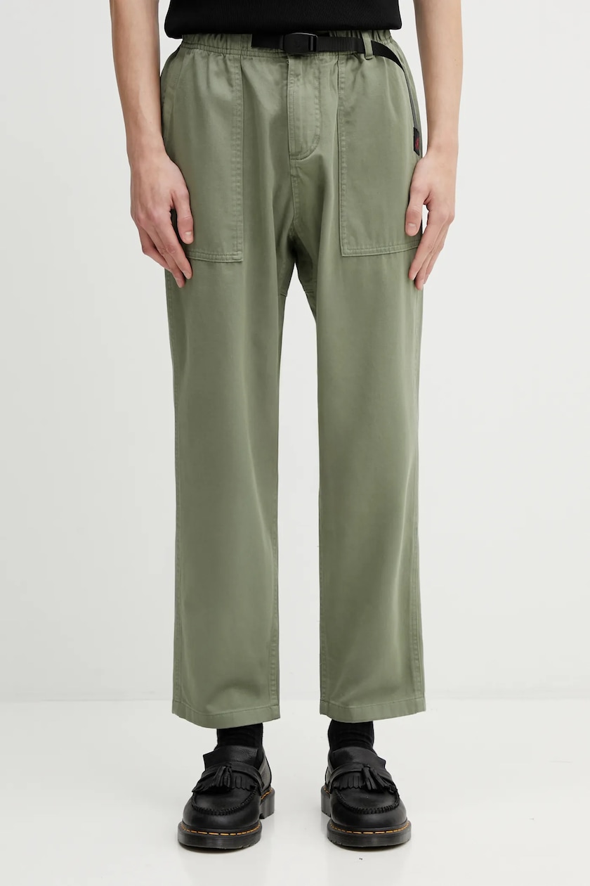 Vans cotton trousers Premium Standards Easy Trouser LX green color Vans cotton trousers Premium Standards Easy Trouser LX green color