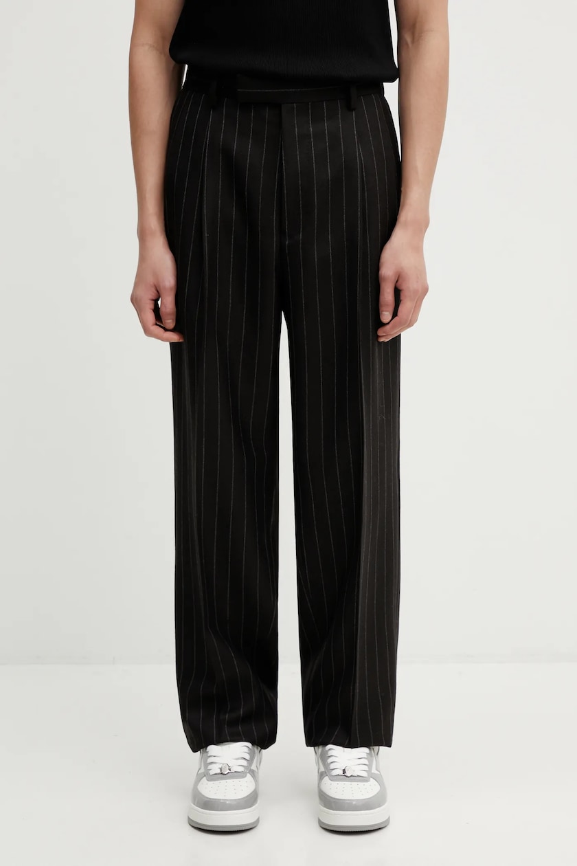 Wacko Maria cotton trousers Double Pleated Chino Trousers PRM EU Wacko Maria cotton trousers Double Pleated Chino Trousers PRM EU