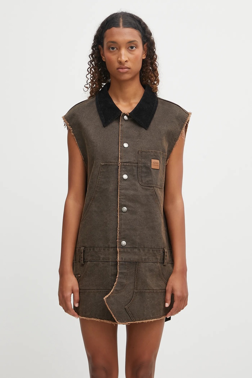 The North Face vest 1996 RETRO NUPTSE VEST women's black color at