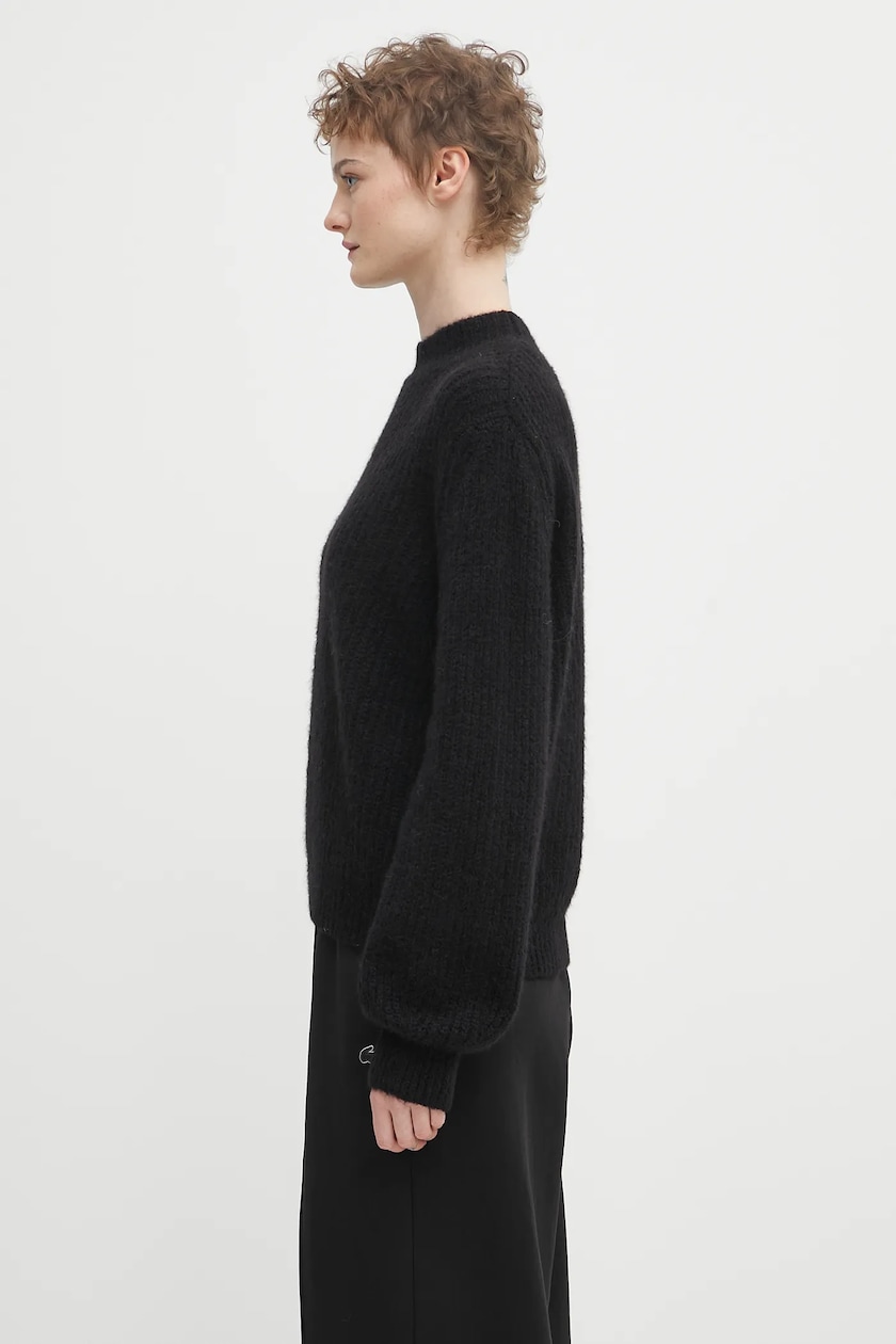 A.P.C. wool blend sweater Pull Emilia black color WPABE.F23449 at