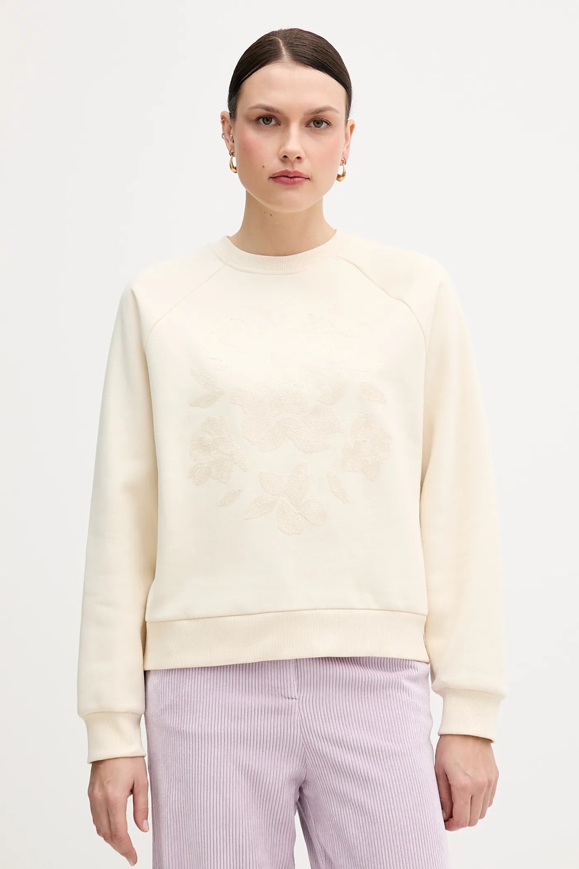 United Colors Of Benetton Felpa Donna In Misto Cotone – Comfort Moderno E Design Firmato - 3