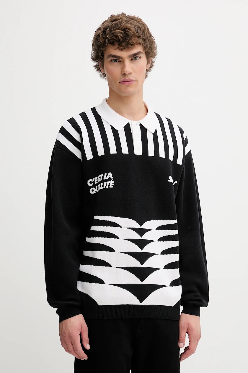 Kenzo wool jumper Boke Flower Jumper men's black color Kenzo wool jumper Boke Flower Jumper men's black color