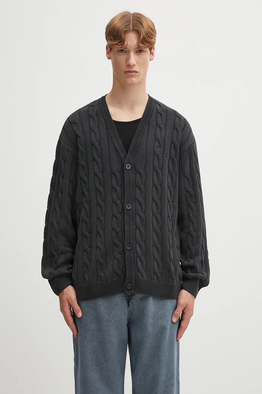 adidas Originals woolen cardigan Premium Cardigan black color