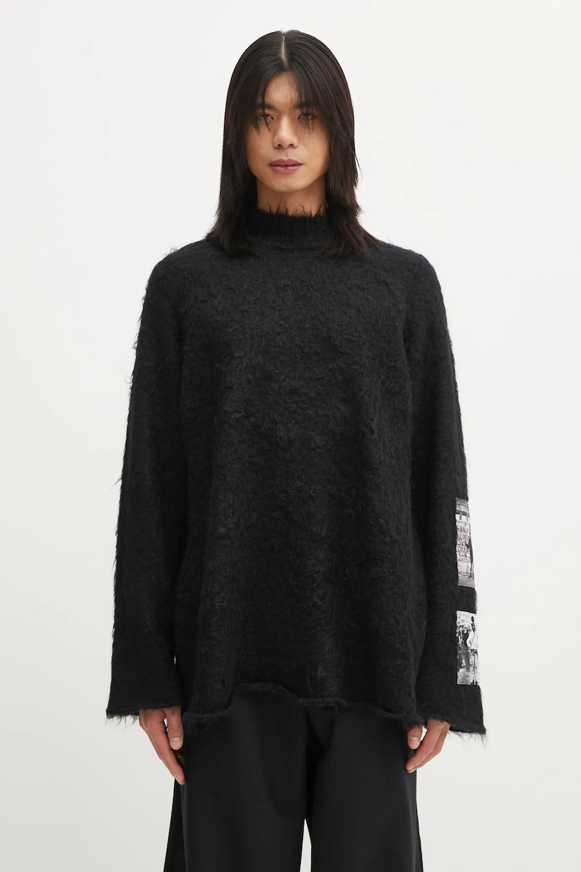 Undercover wool blend sweater Sweater black color UP2E4902 at PRM US
