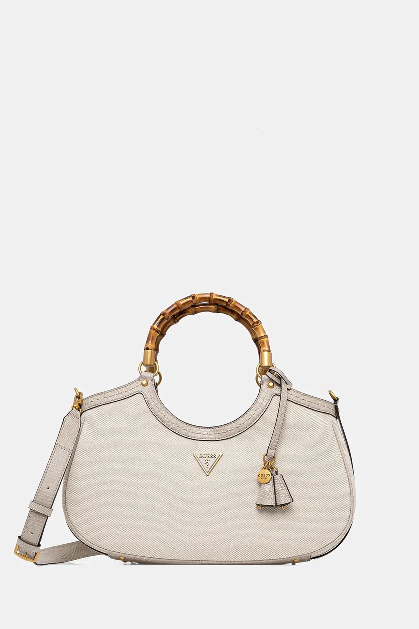 Guess geantă pentru femei CAMDEN bej HWAB93 08720 | ANSWEAR.ro