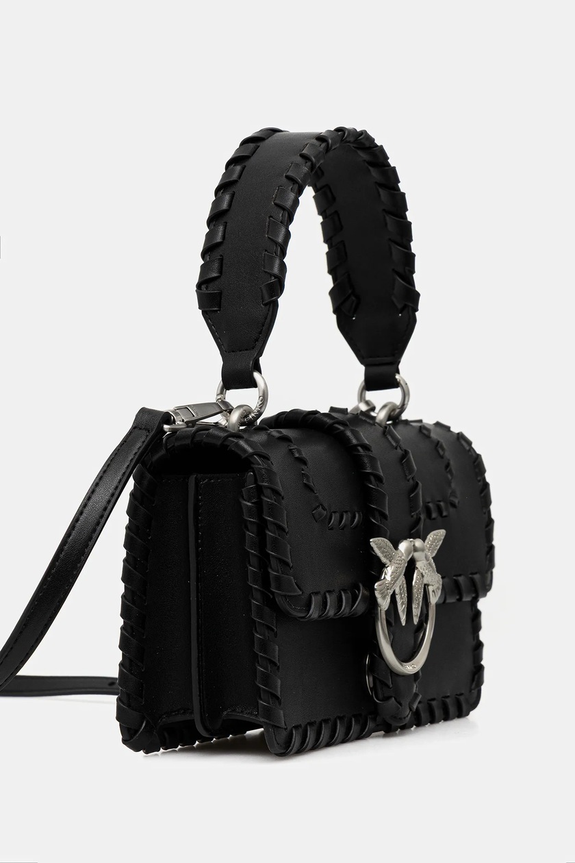 Pinko torebka skórzana kolor czarny 100059 A2OR | Answear.com