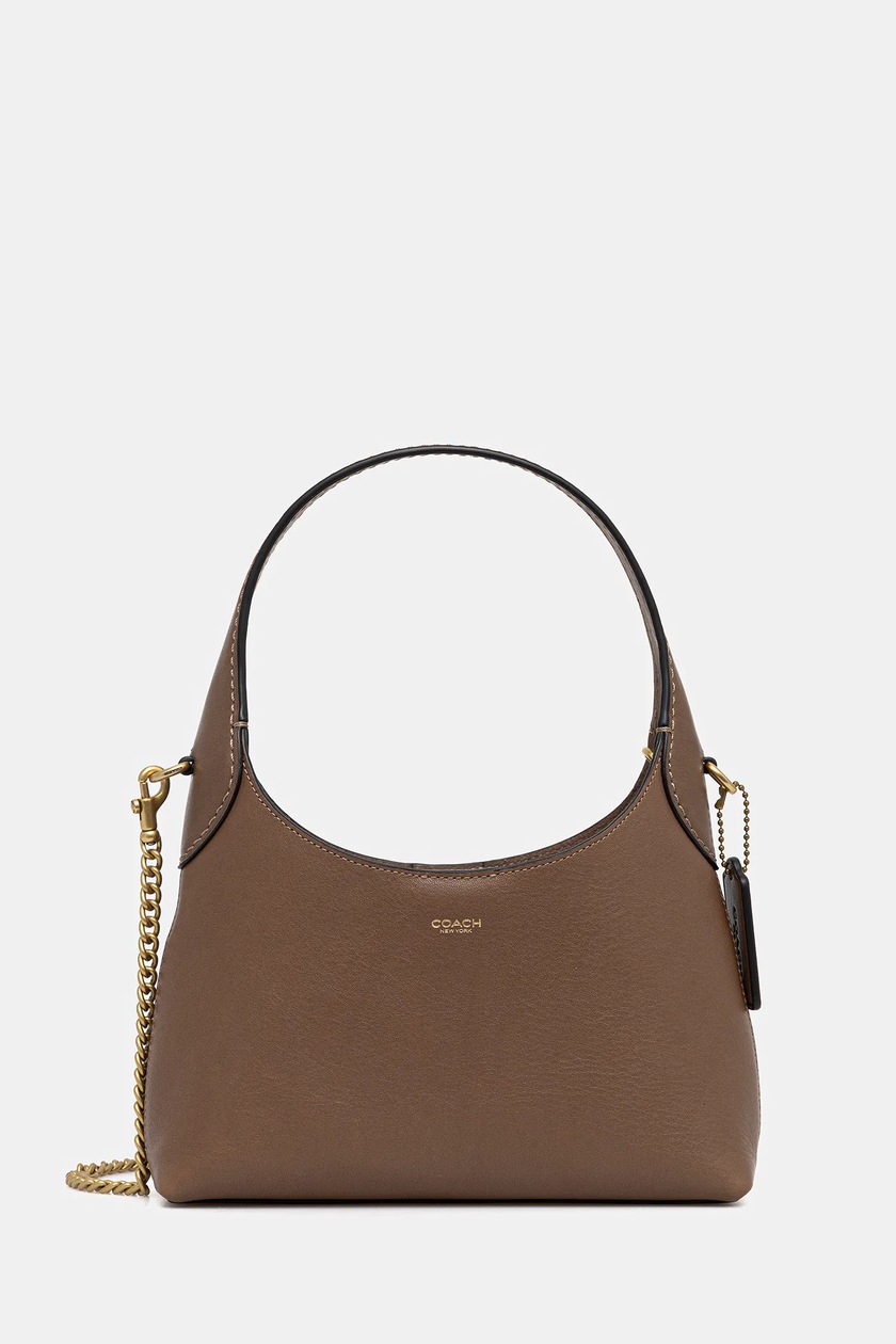 ★Coach★ Johnny Bag 22 CBG16 B4MPL Leather hobo JONIE Coach | color Brown | Gomez.pl/en