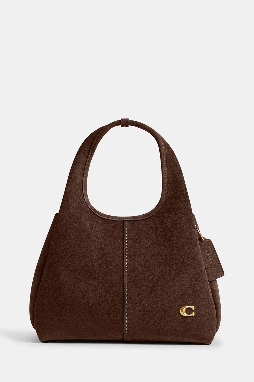 Coach Brooklyn Shoulder Bag 28 Women's suede PRM EU