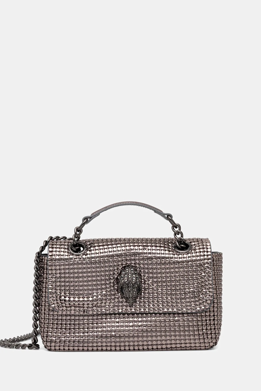 Kurt Geiger London torebka KENSINGTON kolor srebrny