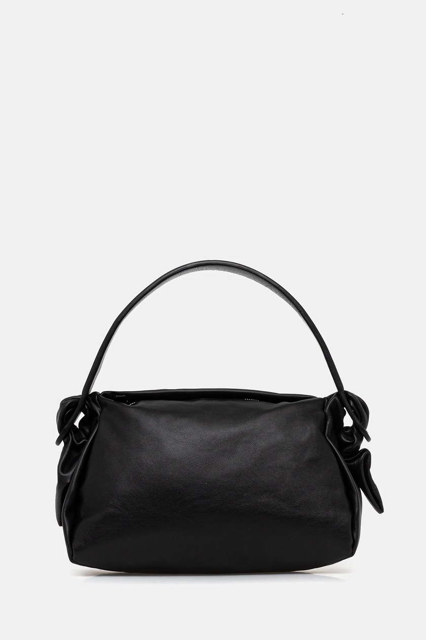 KENZO ケース 黒 レザー Kenzo torebka skórzana kolor czarny FF62SA828L01 | Answear.com