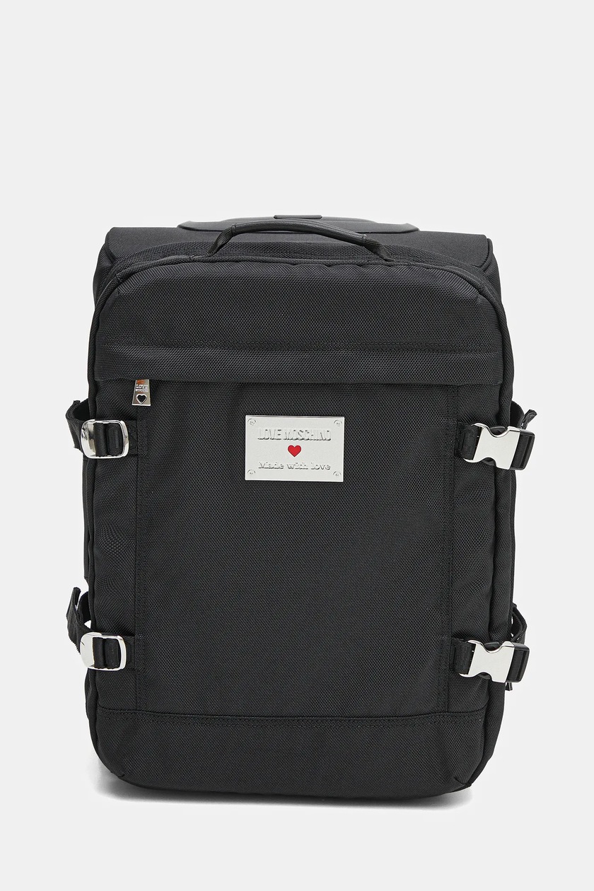 Чемодан Chiara Ferragni 65x42x26 см цвет чёрный 77SB0LA2 | ANSWEAR.ua