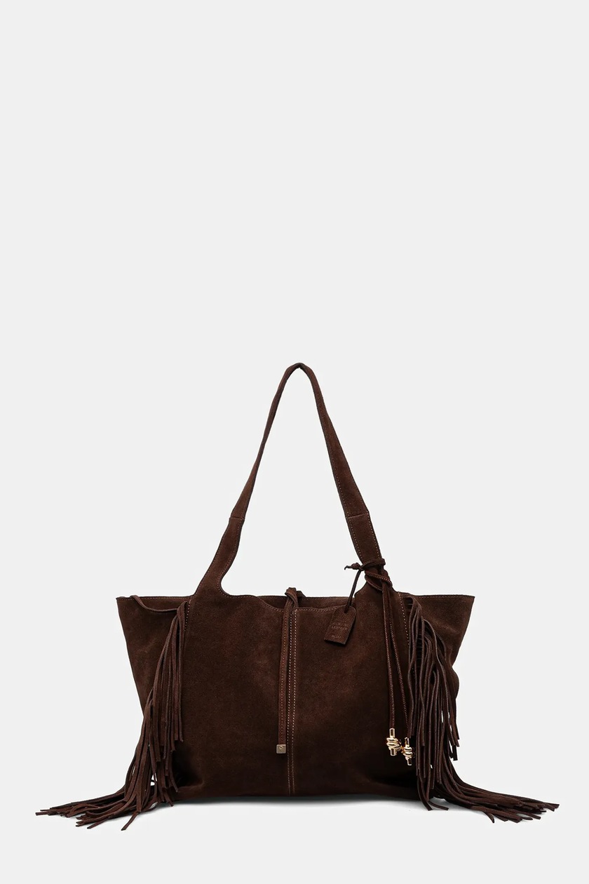 Aldo torebka zamszowa kolor brązowy ARROW.201 | Answear.com