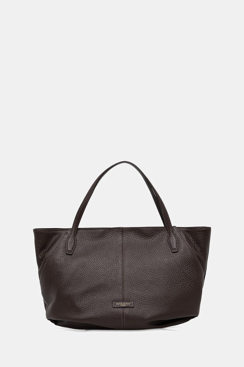 Gianni Chiarini torebka zamszowa EGLE kolor brązowy BS.11485.CM