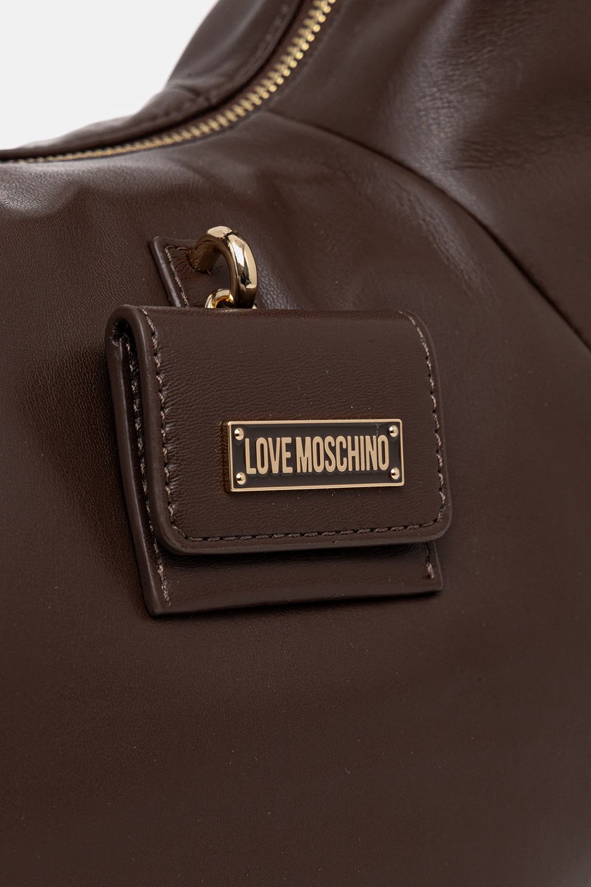 Love Moschino torebka kolor brązowy JC4357PP0NKN0313 | Answear.com