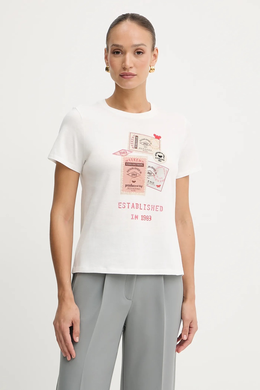 Weekend Max Mara t-shirt in cotone ARA | ANSWEAR.it