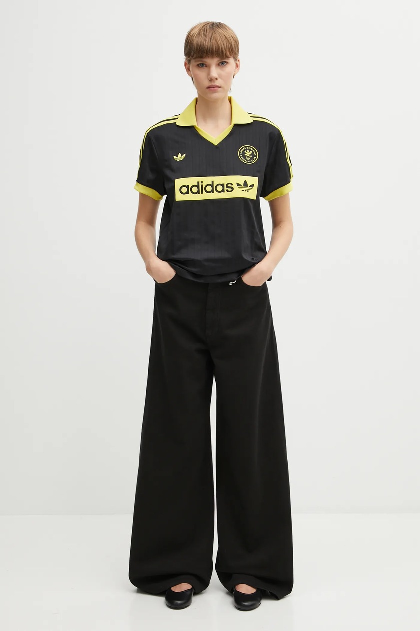 adidas Originals t-shirt Football Tee black color JW2562 at PRM US