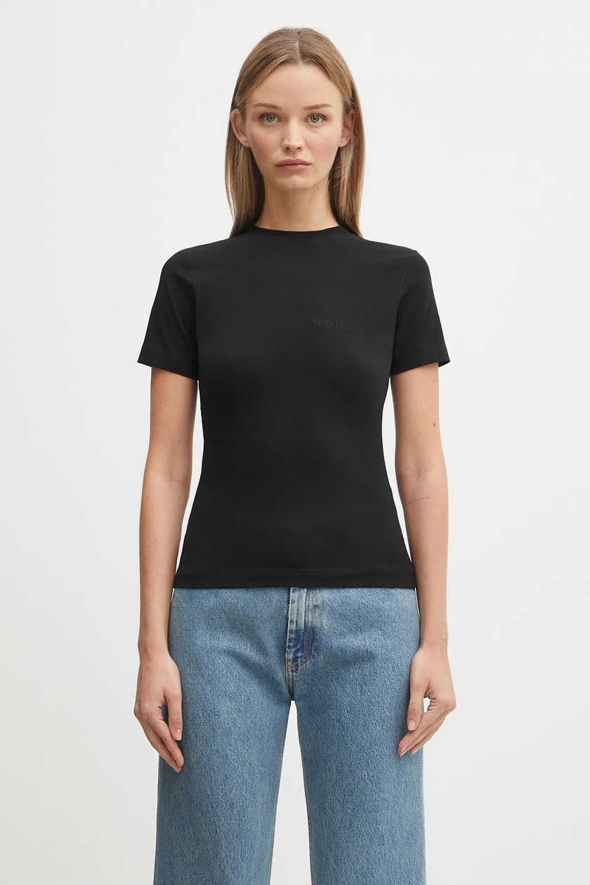 Vetements tシャツ VETEMENTS Metal Logo Regular T-Shirt | Ice White | SVD USA