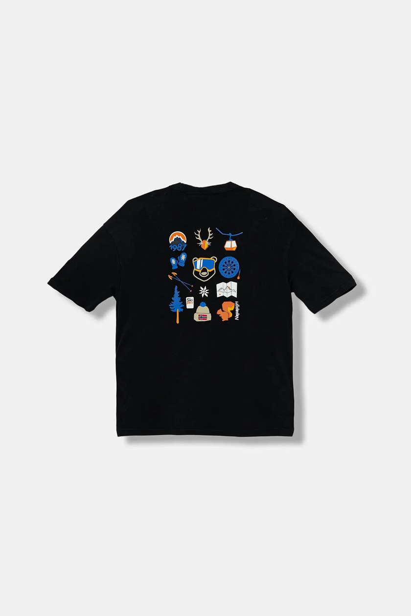 Napapijri t-shirt in cotone per bambini S-ADIGE