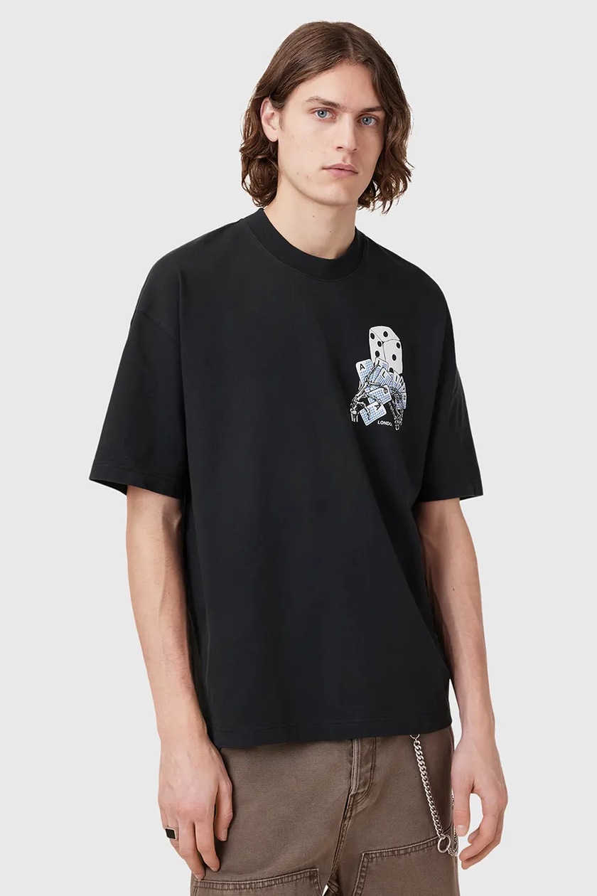 ★ALLSAINTS★ dylan crew t-shirt Buy AllSaints Grey Dillon Crew T-Shirt from Next Poland