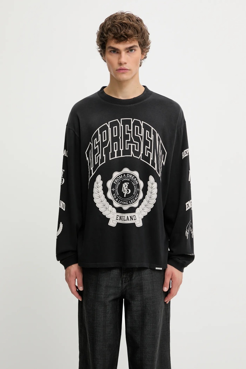 Rick Owens DRKSHDW cotton longsleeve top Jumbo Ls T PRM EU