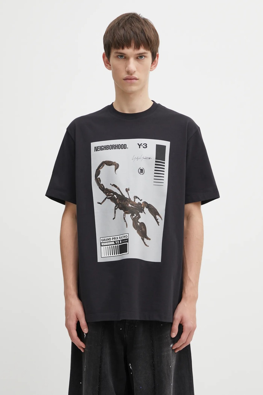 Y-3 cotton t-shirt x Neighborhood Graphic PRM EU