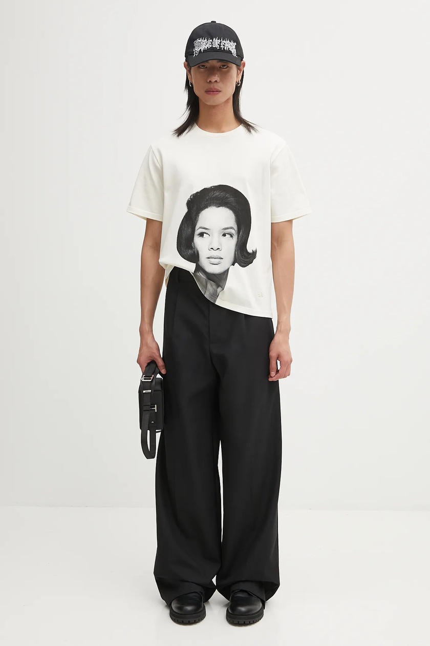 Wales Bonner cotton t-shirt Selah Oversized T Shirt PRM EU