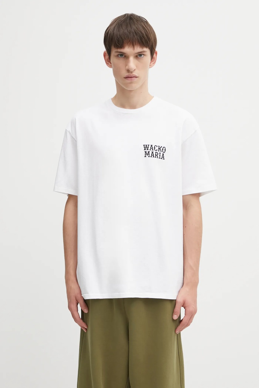 Wacko Maria cotton t-shirt Washed Heavy Weight PRM EU