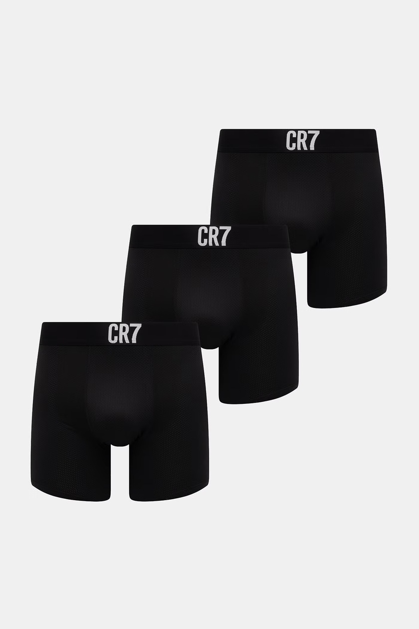 CR7 Боксеры CR7 Cristiano Ronaldo мужские цвет чёрный | ANSWEAR.ua
