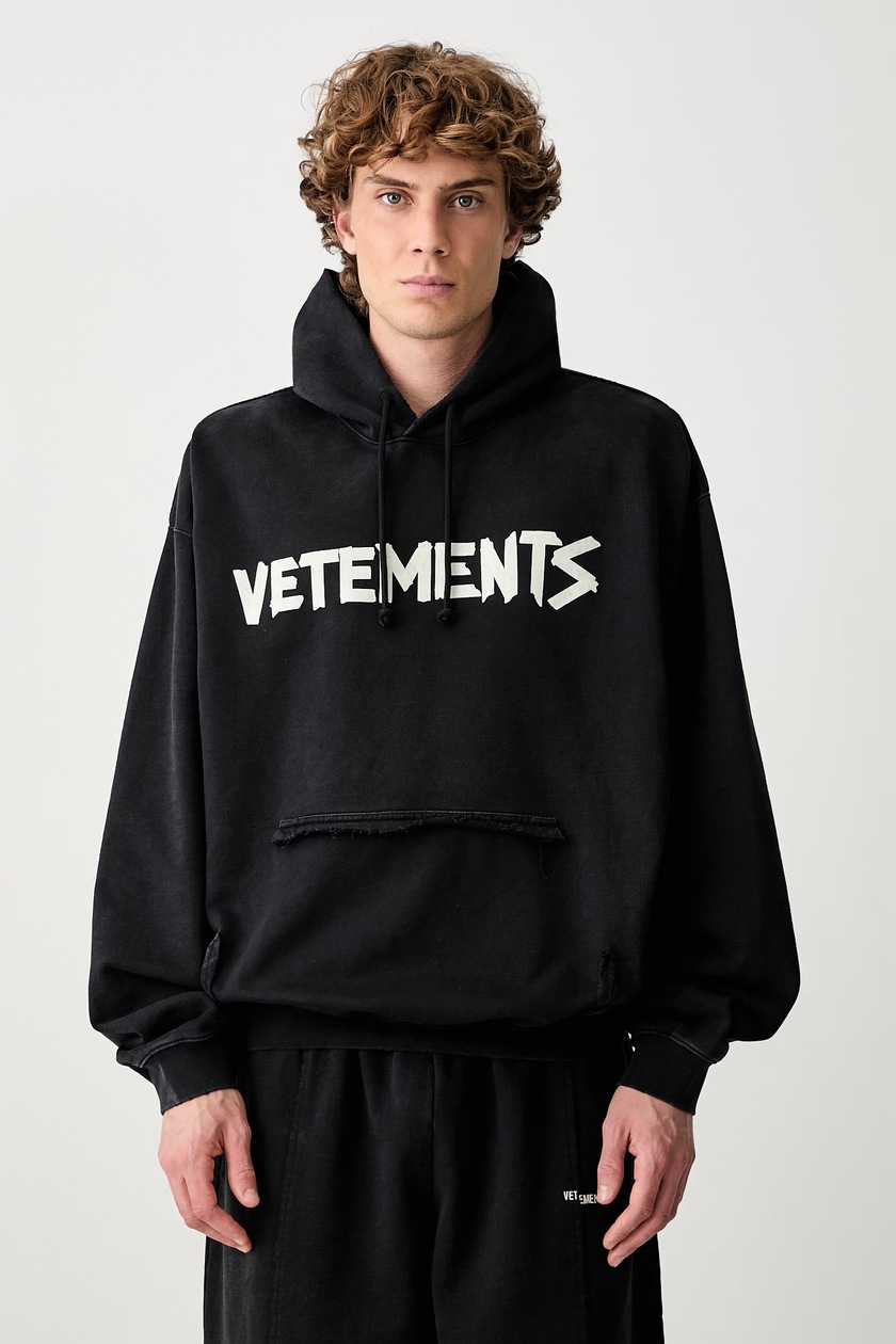 VETEMENTS sweatshirt Polizei Oversized PRM EU