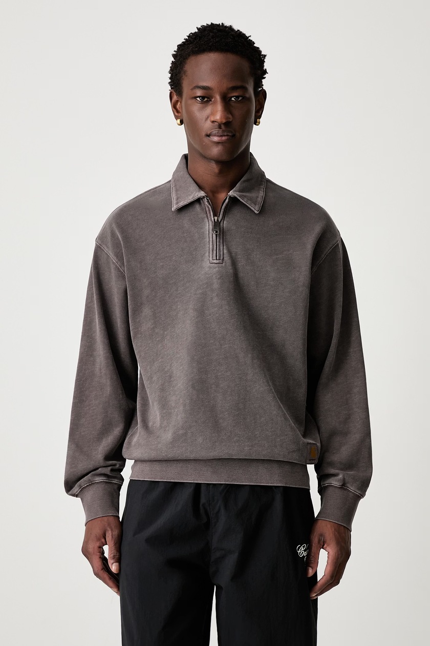 NEIGHBORHOOD cotton longsleeve top NH . TEE LS-14 brown color