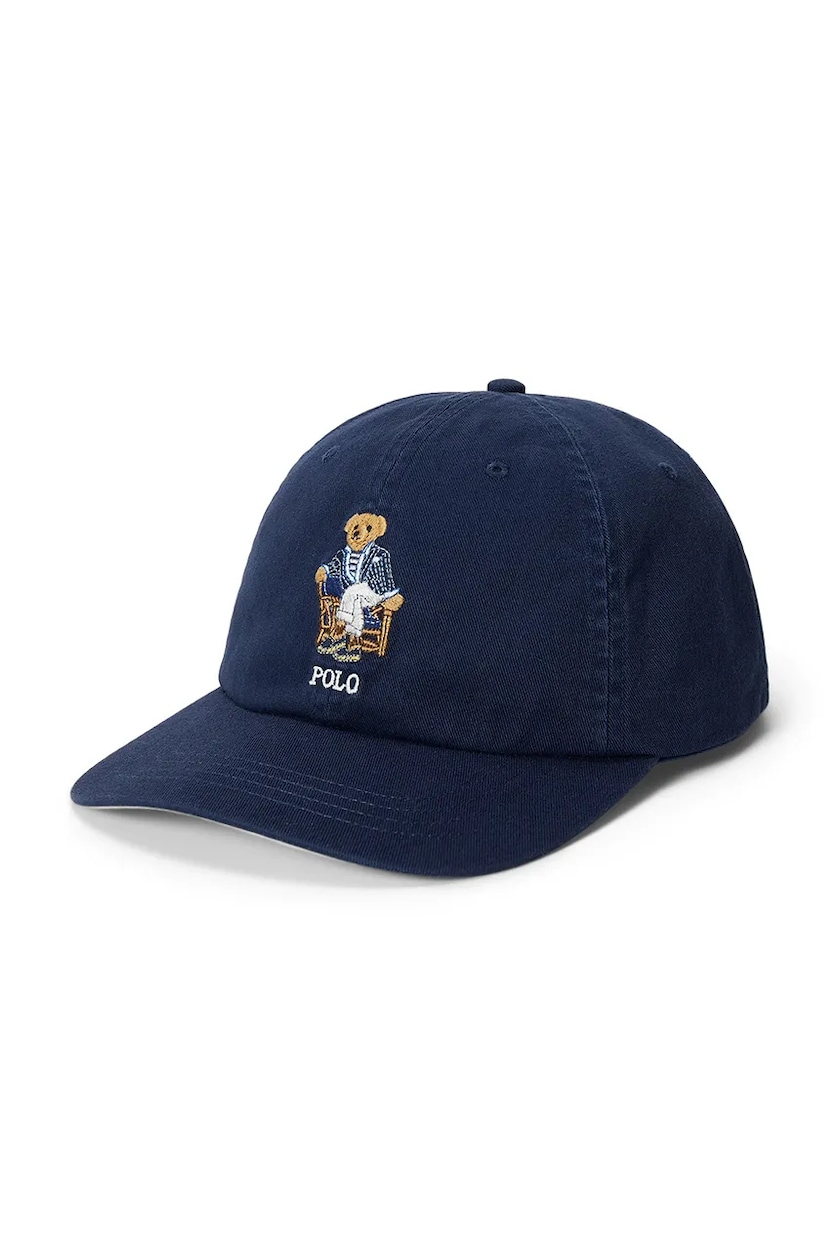 POLO RALPH LAUREN キャップ ネイビー Polo Ralph Lauren cap with a visor cotton Women's PRM EU
