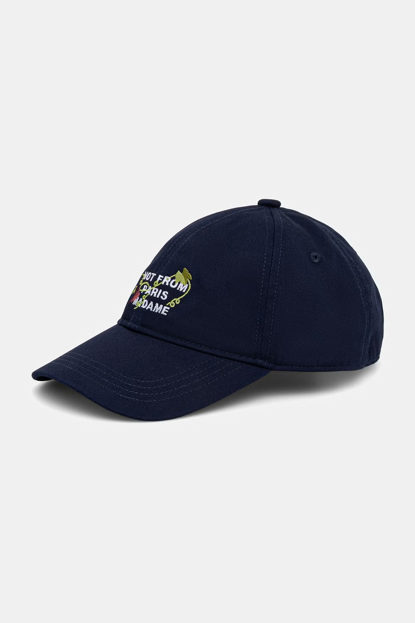 Human Made 6PANEL CAP baseball cap cotton navy HM31GD021 at PRM US