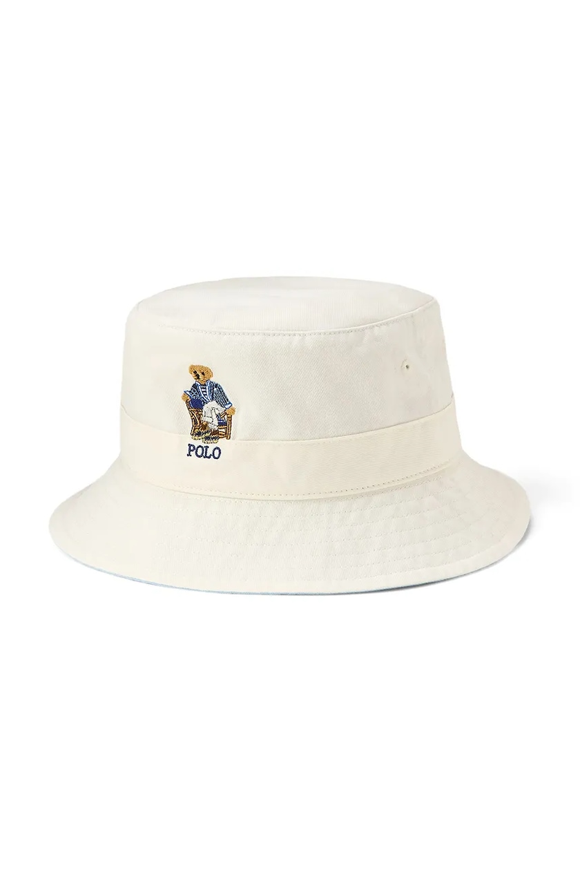Polo Ralph Lauren Men's Wide-Brim COTTON-WOVEN SURF HAT navy Polo Ralph Lauren Men's Wide-Brim COTTON-WOVEN SURF HAT navy
