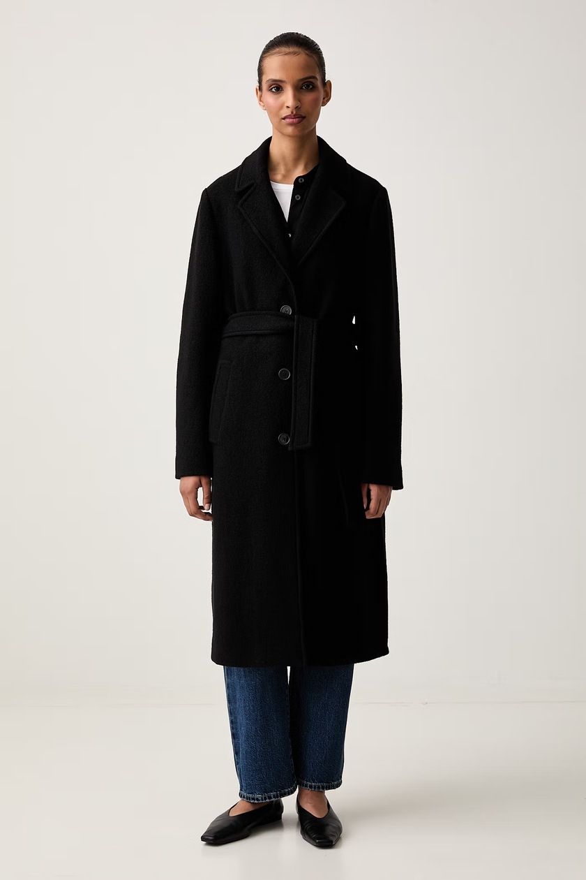 Пальто EA7 Emporio Armani цвет чёрный переходное AF14275.7W000196