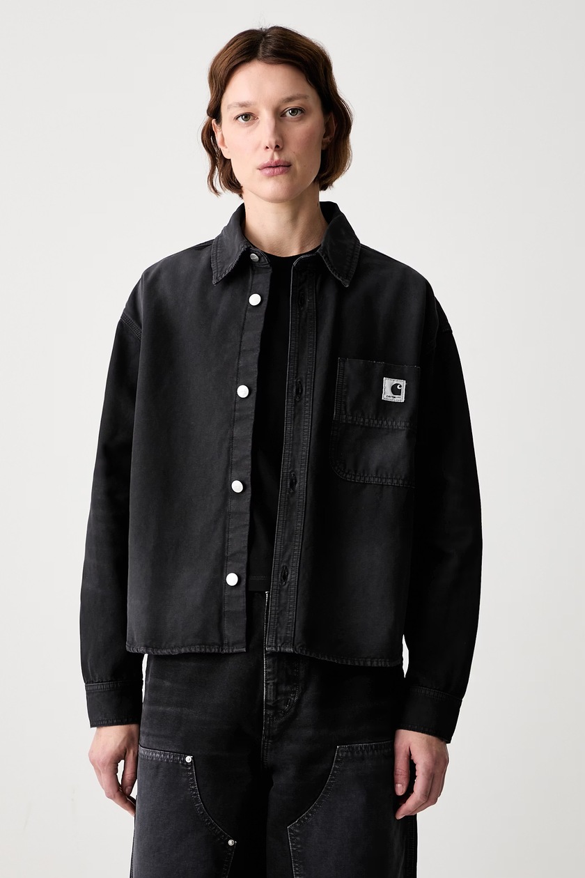 adidas Originals jacket Pleather Jacket black color KD2431 at PRM US