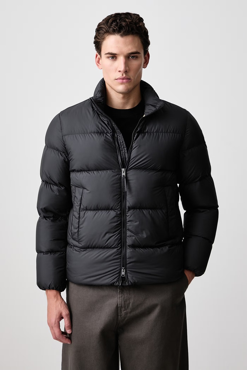 A.P.C. wool jacket veste emile logo PRM EU