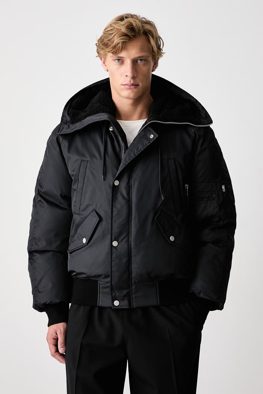MM6 Maison Margiela rain jacket x Salomon men's black color