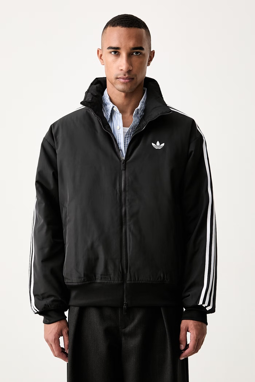 Куртка adidas Originals SST Down Jacket мужская цвет чёрный зимняя