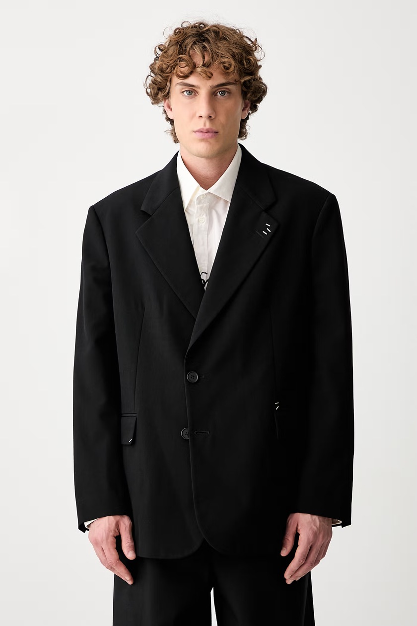 Margiela スーツ MM6 Maison Margiela wool blend blazer black color SH0BN0009.S47848