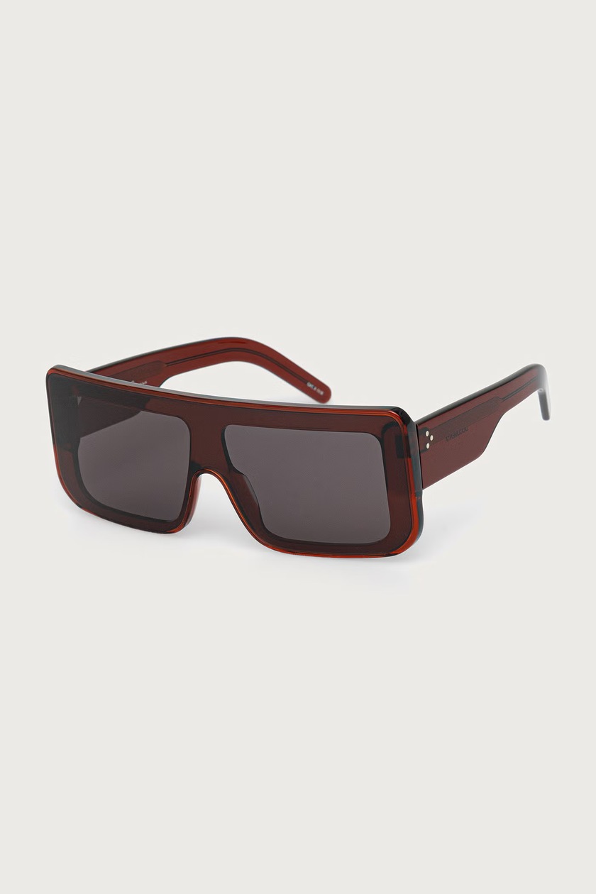 Rick Owens sunglasses Occhiali Da Sole Sunglasses Rick black color