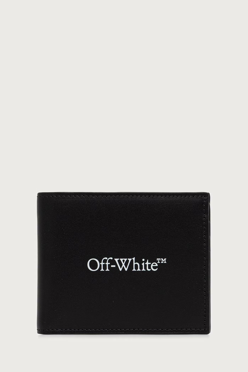 Y-3 leather wallet Crinkle Leather Wallet black color JD2895 at PRM US