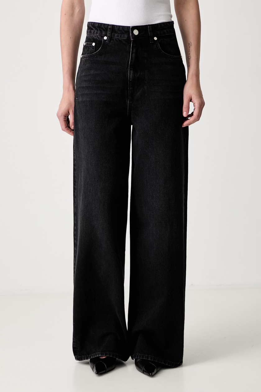 Kenzo jeans Solid Asagao Straight women's FD62DP2106C1.BM at PRM US