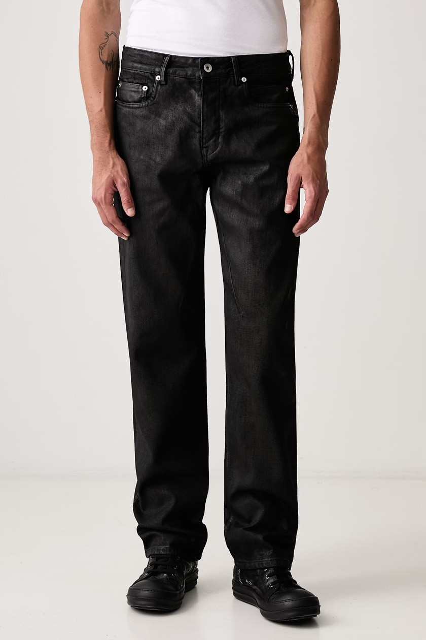 Rick Owens DRKSHDW Fog Cut regular jeans Men's brown DU01F4397